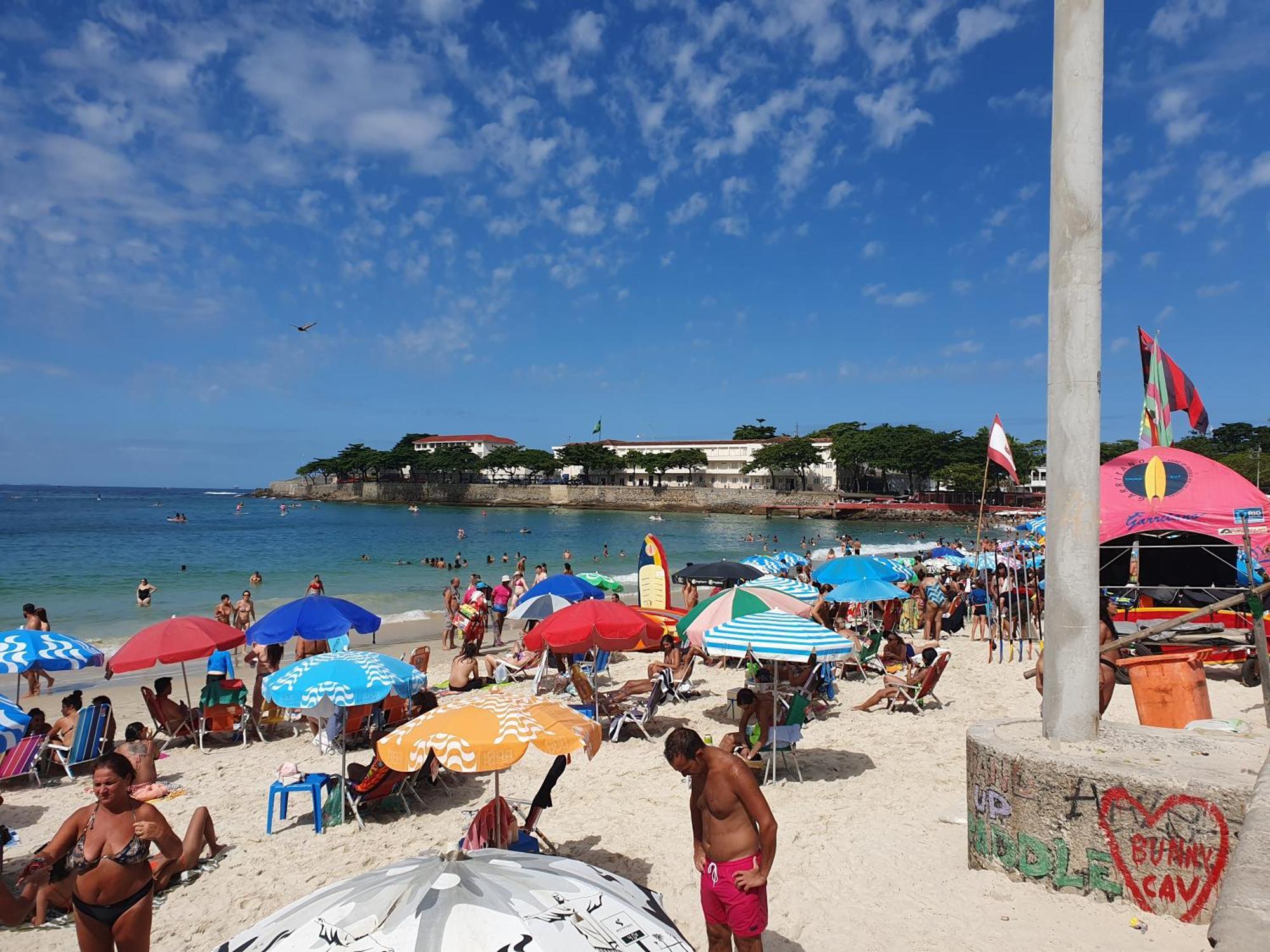 Copacabana Posto 3 Rio de Janeiro Bagian luar foto